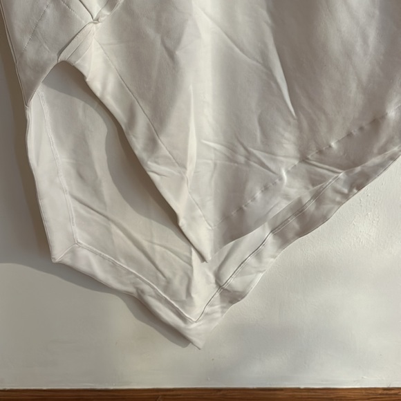 MDNT:45 Asymmetric White T-Shirt Dress in XL/Size 10 - Picture 4 of 6